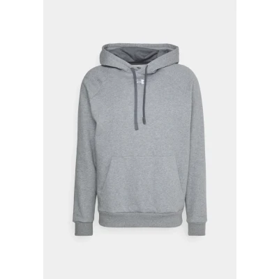 Abbildung von Under Armour Rival Hoodie Kapuzenpullover, Herren, Größe: XS, Castlerock light heather/white