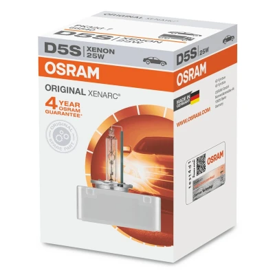 Abbildung von OSRAM 66540 Glühlampe, Fernscheinwerfer D5S 12V 25W 4400K Xenon AUDI: A6 C7 Saloon, Avant, A3 Sportback, SKODA: Rapid Spaceback, Hatchback