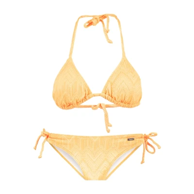 Abbildung von Buffalo Triangle SET Bikini, Damen, Größe: 36xC/D, Yellow