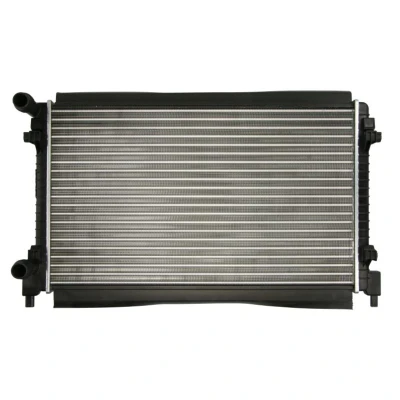 Abbildung von NISSENS 606909 Kühler, Motorkühlung Aluminium 647 396 23 Kühlrippen mechanisch gefügt SEAT: IBIZA 5