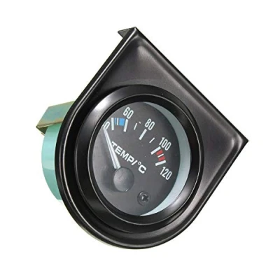 Abbildung von Mintice 2&quot; 52mm Licht Kfz Auto Universal kühlwasser Wasser Tempratur Anzeige Instrument Gauge Rauchfarbe Len Zeiger Celsius Indikator