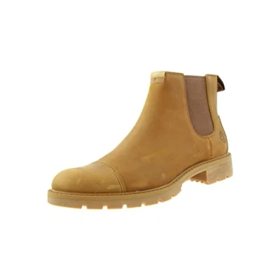 Abbildung von Timberland Herren Elmhurst Chelsea Basic Stiefel, Mid Brown Full Grain, 45 EU