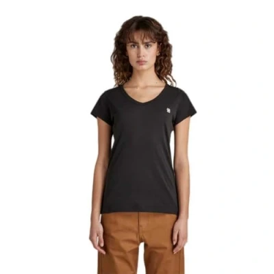 Abbildung von G Star Eyben SLIM Tshirt basic, Damen, Größe: XS, Dk black