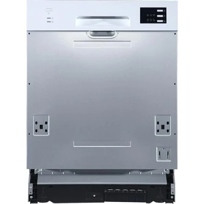 Abbildung von PKM Geschirrspüler GSP12 6TI P/12 Gedecke/6 Programme/1950 Watt/52 dB/Eco , Glas 90 Min Schnell Intensiv Universalprogramm/Startzeitvorwahl/Einbau/1 Besteckkorb/Energieeffizienz E