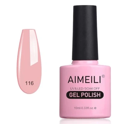 Abbildung von AIMEILI UV LED Gellack ablösbarer Gel Nagellack Polish Camellia Japonica (116) 10ml