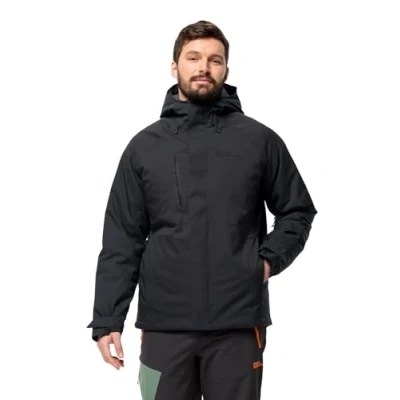 Abbildung von Jack Wolfskin Troposphere Winterjacke, Herren, Größe: Small, Black