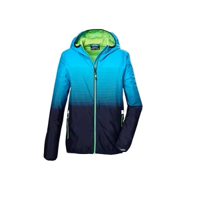 Abbildung von killtec Jungen Funktionsjacke/Regenjacke mit Kapuze KOS 139 BYS JCKT, azur, 128, 42992 000