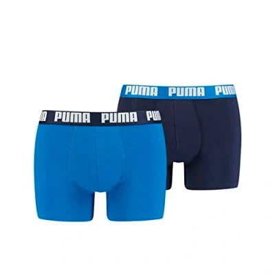 Abbildung von Puma Basic 2 PACK Panties, Herren, Größe: Medium, true blue
