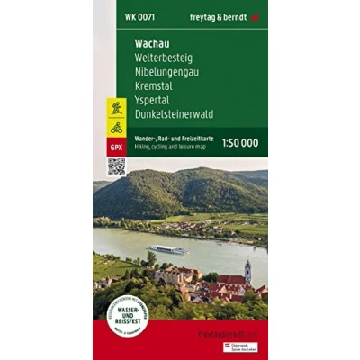 Abbildung von Wachau, Wander , Rad und Freizeitkarte 1:50.000, freytag &amp; berndt, WK 0071: Welterbesteig Nibelungengau Kremstal Yspertal Dunkelsteinerwald, ... (freytag berndt Freizeitkarten)