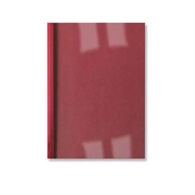 Abbildung von GBC IB386503 Thermobindemappe Business Line Leinen, 1.5 mm, 100 Stück, rot