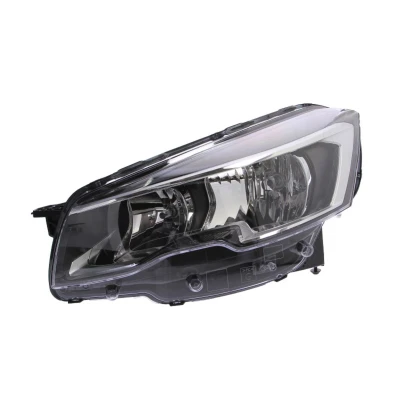 Abbildung von VALEO ORIGINAL PART 045440 Scheinwerfer links H7 Halogen, LED mit Abblendlicht für Rechtsverkehr Glühlampe Stellmotor LWR