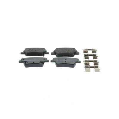 Abbildung von BOSCH 0 986 460 151 Bremsbelagsatz Low Metallic mit integriertem Verschleißwarnkontakt HYUNDAI: Santa FE 3, Fé IV