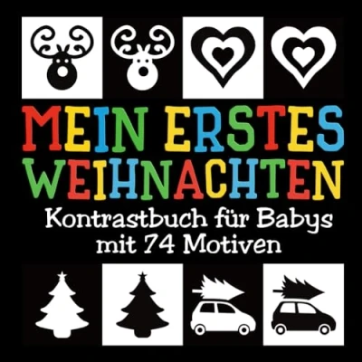 Abbildung von Mein erstes Weihnachten: Kontrastbuch für Babys ab 0 Monaten mit 74 Motiven