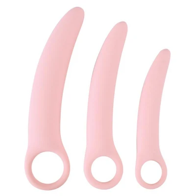 Abbildung von Vaginaldilatorset Aus Silikon Pink