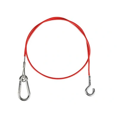 Abbildung von LAS 10728 Abreißseil Anhänger, für ALKO, mit Haken, Red