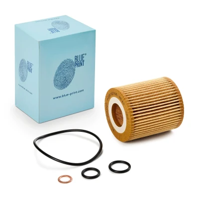 Abbildung von BLUE PRINT ADB112106 Ölfilter mit Dichtring Filtereinsatz BMW: 3 Saloon, Touring, Coupe