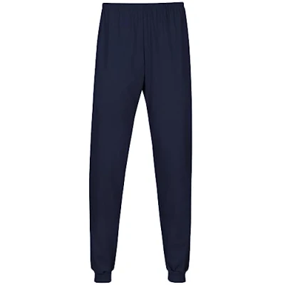 Abbildung von Trigema Jungen 337096 Schlafanzughose, Blau (Navy 046), 152