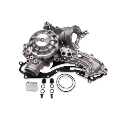 Abbildung von HEPU P1573 Wasserpumpe mit Dichtungen, Zubehör Verschlussstopfen mechanisch MERCEDES BENZ: E Class T modell, Saloon, S Saloon