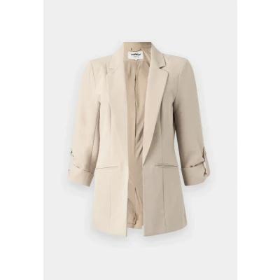 Abbildung von ONLY Onlkayle Orleen 3/4 Kurzmantel, Damen, Größe: 34, Oxford tan