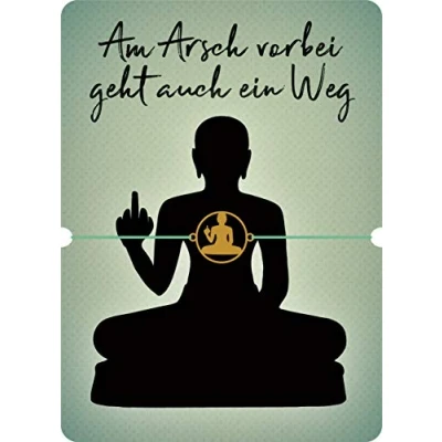 Abbildung von Am Arsch vorbei geht auch ein Weg Armband