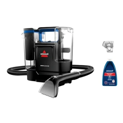 Abbildung von BISSELL SpotClean C5, Polsterreiniger Gerät, Teppichreiniger mit Triple Action System, Leichtgewicht Waschsauger, Nasssauger für Teppiche, Polster, Auto &amp; Mehr, Leistungsstarker 400W Motor, 3861N