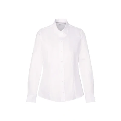 Abbildung von Seidensticker Schwarze ROSE Hemdbluse, Damen, Größe: 44, White