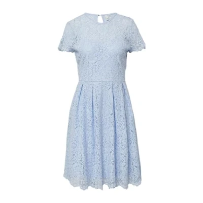 Abbildung von QS Tailliertes Freizeitkleid, Damen, Größe: 32, Hellblau