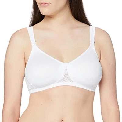 Abbildung von Anita Basic Stillbh Nursing BRA Triangel BH, Damen, Größe: 95E, Weiß