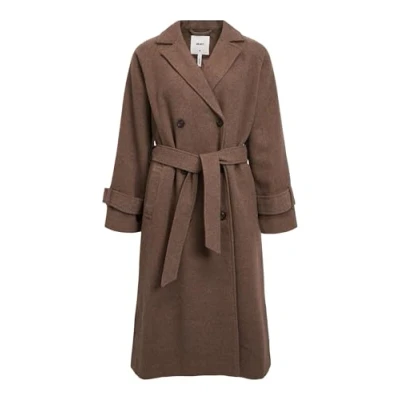 Abbildung von Object Objkeily COAT Klassischer Mantel, Damen, Größe: 42, Morel