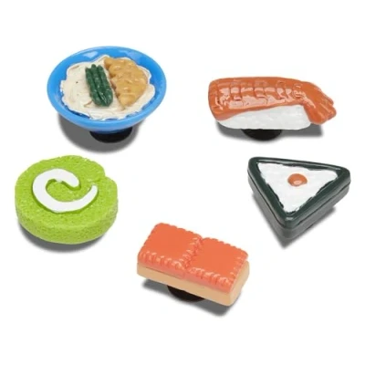 Abbildung von Crocs Unisex 3D Mini Sushi Party 5 Pack Schuhanhänger