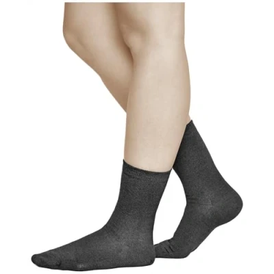 Abbildung von vitsocks Damen Wollsocken MERINO WOLLE warme Socken (3 PAAR) Winter Merinosocken dünn Wool Socks, einfarbig, schwarz, 39 42