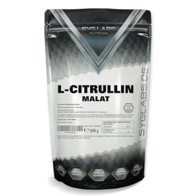 Abbildung von L Citrullin Malat 2:1 500g , optimale Löslichkeit vegan und ohne Zusätze aus pflanzlicher Fermentation Aminosäure