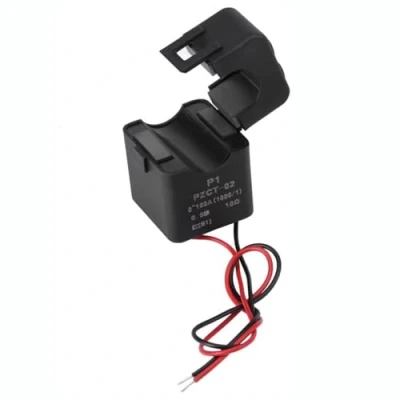 Abbildung von DEWIN Split Core Stromwandler, PZCT 02 Stromwandler Spulensensor für 100A Ampere Energiezähler