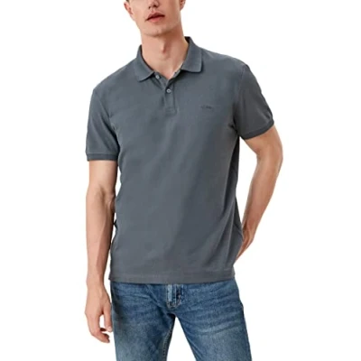 Abbildung von s.Oliver Herren Poloshirt Kurzarm Regular Fit Polohemd, Gris 95A2, XL