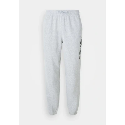 Abbildung von Puma Graphic Jogger Jogginghose, Herren, Größe: XL, Light gray heather