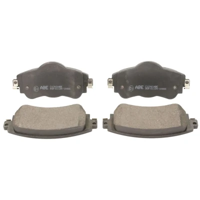 Abbildung von ABE C1C061ABE Bremsbelagsatz Vorderachse nicht für Verschleißwarnanzeiger vorbereitet CITROËN: C4 II Hatchback, DS4 Hatchback