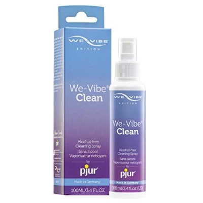 Abbildung von We Vibe Clean Spray by pjur Reinigungsspray für Toys Made in Germany Hygienische Reinigung ohne Alkohol und Parfüm (100ml)