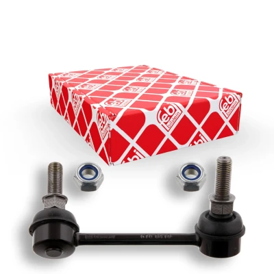 Abbildung von febi BILSTEIN 34562 Koppelstange Hinterachse rechts 105 M10 x 1,25 Plus mit selbstsichernder Mutter Stahl schwarz