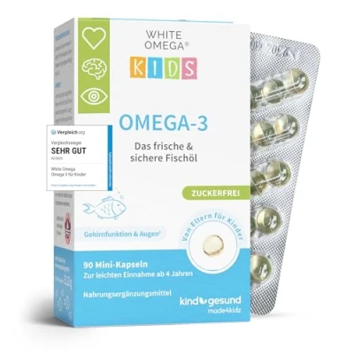 Abbildung von White Omega Kids Weichkapseln
