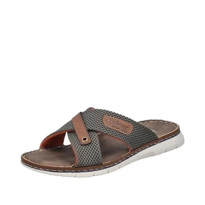 Abbildung von Rieker Herren 21340 Pantolette, Grün, 42 EU