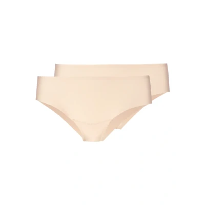 Abbildung von Magic Bodyfashion Dream Invisibles Hipster 2 PACK Slip, Damen, Größe: Small, Latte