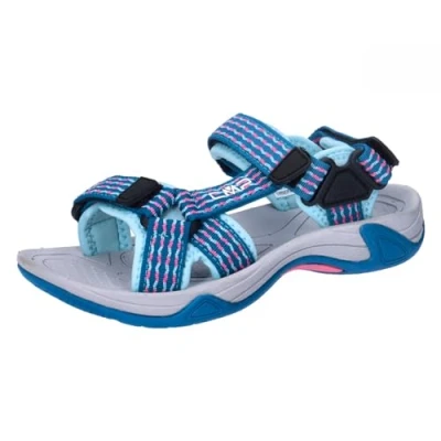 Abbildung von CMP Kids Hamal Hiking Sportliche Sandale, Dunkelblau Fluo Pink (Deep Lake Fluo), 37 EU