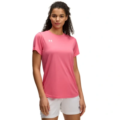 Abbildung von Under Armour Train Tshirt basic, Damen, Größe: XS, Super pink/white