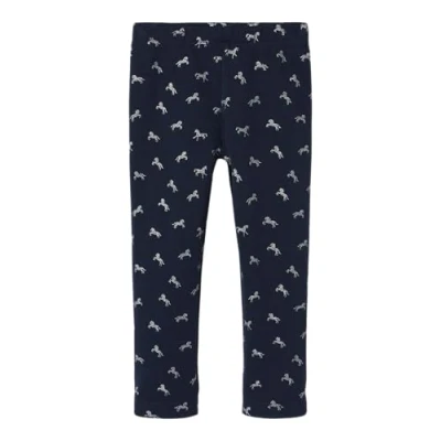 Abbildung von Name it Nmftavina Leggings Hosen für Kinder, Größe: 98, Dark sapphire