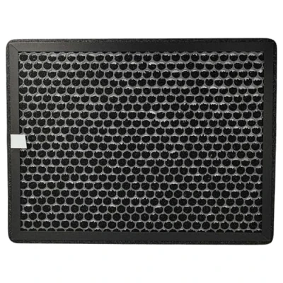 Abbildung von vhbw 1x Aktivkohlefilter kompatibel mit Philips AC3829/10, AC2889/10, AC2887/10, AC2882/10 Luftreiniger Luftfilter Schwarz Ersatz für FY2420/30