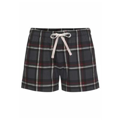 Abbildung von s.Oliver Nachtwäsche Hose, Damen, Größe: 32/34, Bordeaux kariert
