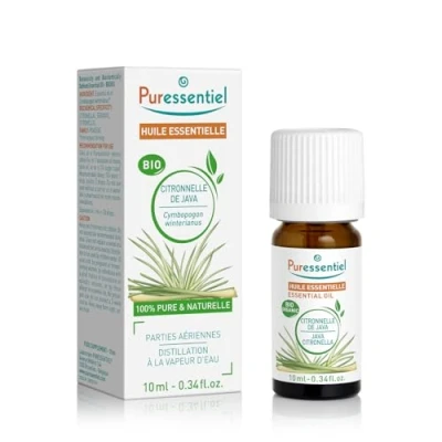 Abbildung von Puressentiel Ätherisches Öl Zitronengras von Java Bio 10 ml