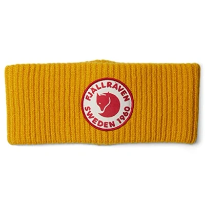 Abbildung von Fjallraven Fjällräven Unisex 1960 Logo Headband Hat, Mustard Yellow, Einheitsgröße EU
