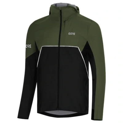 Abbildung von GORE WEAR Herren R7 Partial Gtx I Kapuzenjacke Jacket, Black/Utility Green, L EU