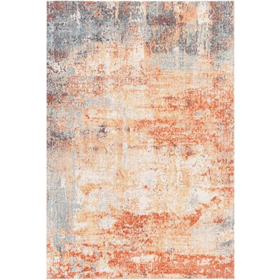 Abbildung von Livabliss Surya Outdoor Teppich wetterfest, Mijek In und für Balkon, Terrasse, Garten, Küche Boho Style, draußen Rust, 120x170cm